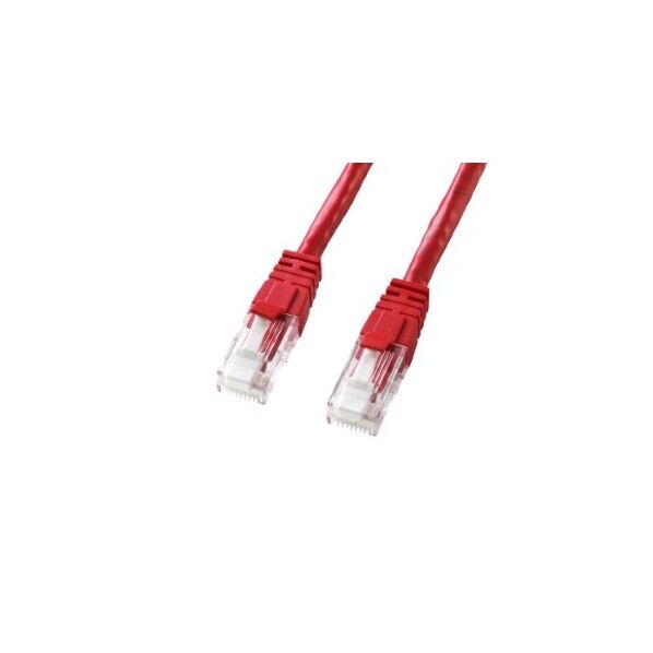 つめ折れ防止カテゴリ6LANケーブル KB-T6TS-02RN 1点