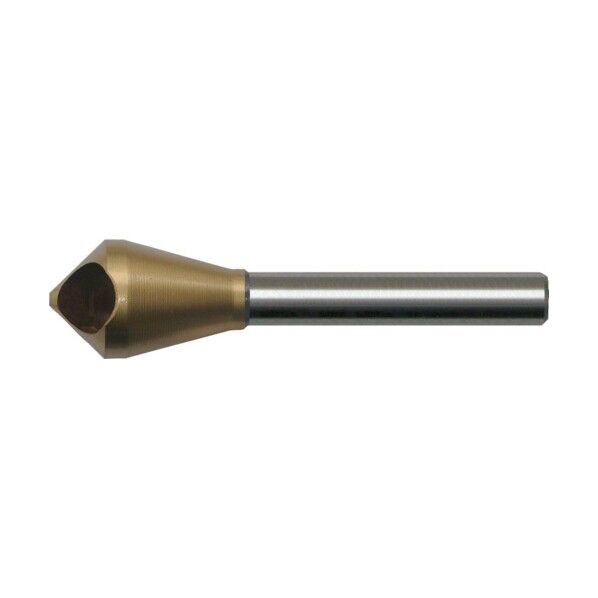 HSSロングシャンクカウンターシンク No．21912-1 90°穴明 HSS TiNコ-ティング