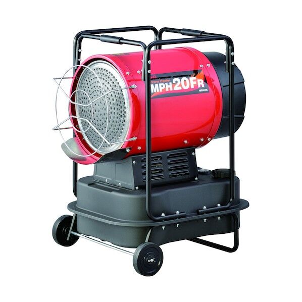 ワキタ 油だき可搬式ヒーター放射式直火型 MPH20FR 1点...