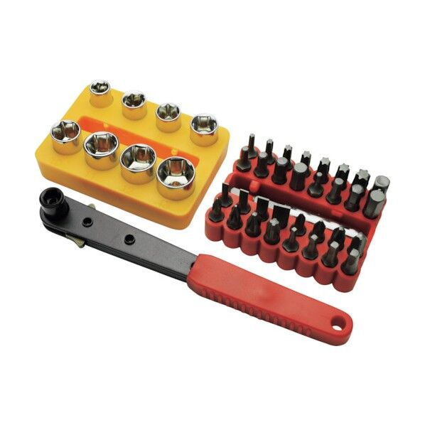 クイックラチェットスクリュードライバーセット 02-05519 1点