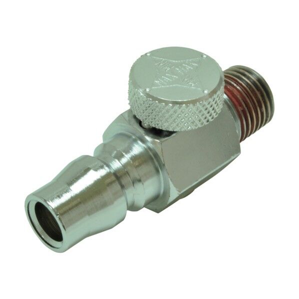 ワールドツール 1/4PF レギュレーター付 エアプラグ 2004000008491 1個