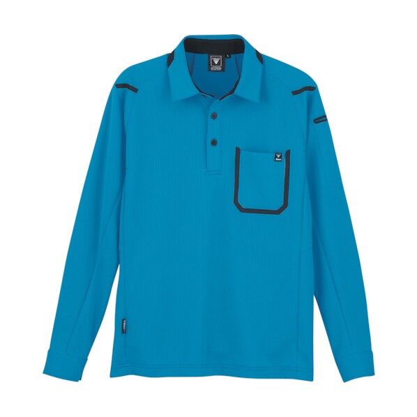 長袖ポロシャツ6195-40-4L 6195-40-4L 1着