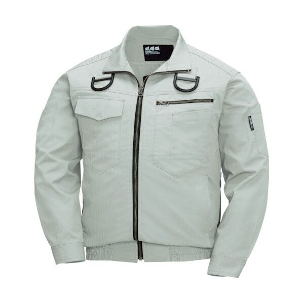 綿薄手現場服ヘリンボンフルハーネス仕様空調服 ハーネス対応タイプ