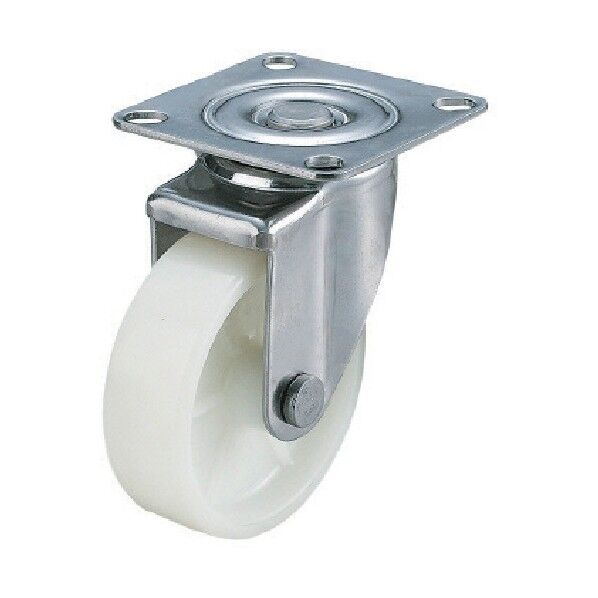 産業用キャスター自在車100径ナイロン車輪(ベアリング入) SJ-100NB 1