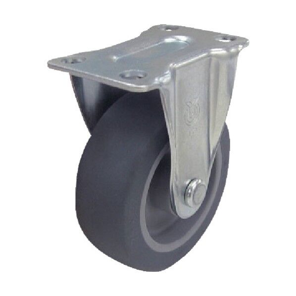 ねじ込みキャスター自在 エラストマー車輪