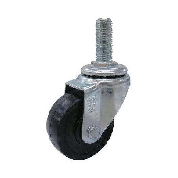 ねじ込み式キャスター STシリーズ (ハードゴム車) 自在車