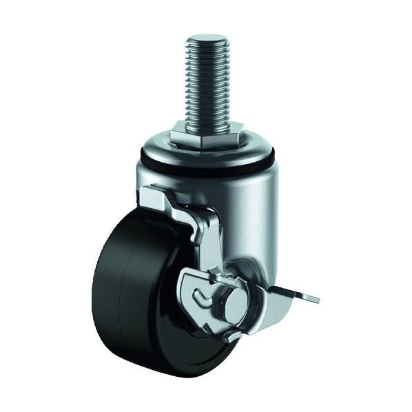 ねじ込み式キャスター自在車S付75径フェノール車輪 HT-75PBS-M20-40 1点