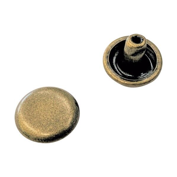 平ベルト金具 両面カシメ 大オス・メス(各) JO-L 10組