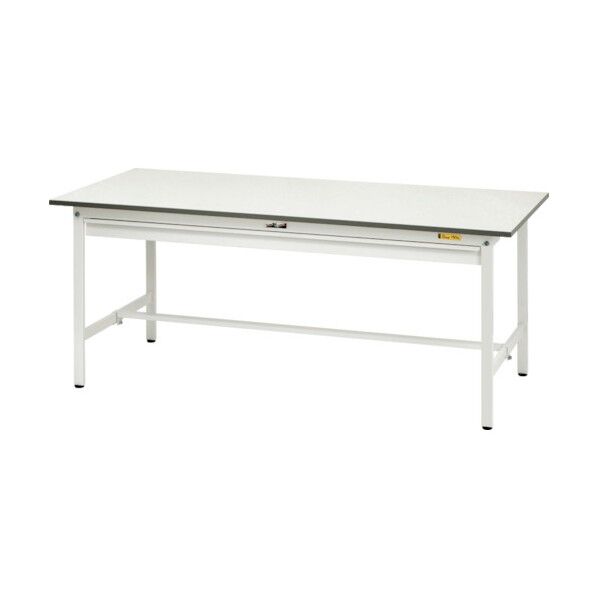 ワークテーブル 150シリーズ 固定式 ワイド引出し付 SUP-1560W-WW 1点