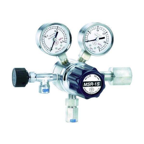 分析機用二段圧力調整器