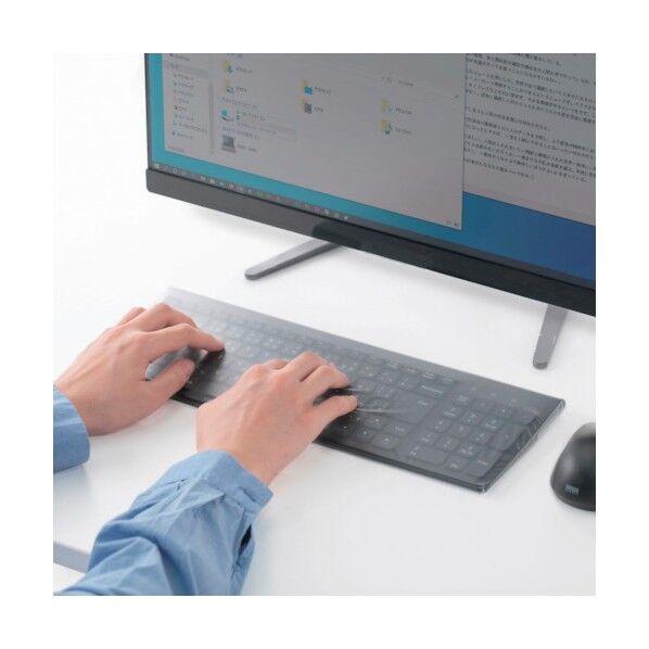 サンワサプライ マルチキーボードカバー FA-MULTI4 100枚...