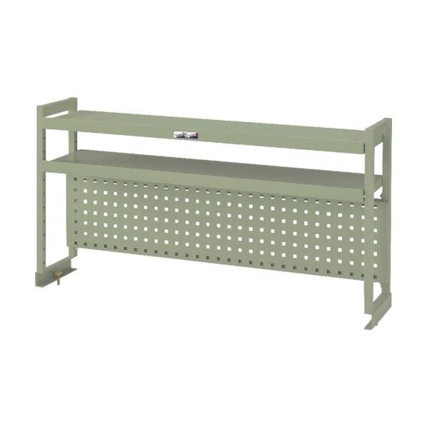 ワークテーブル架台 棚板2段+パンチングパネルタイプ