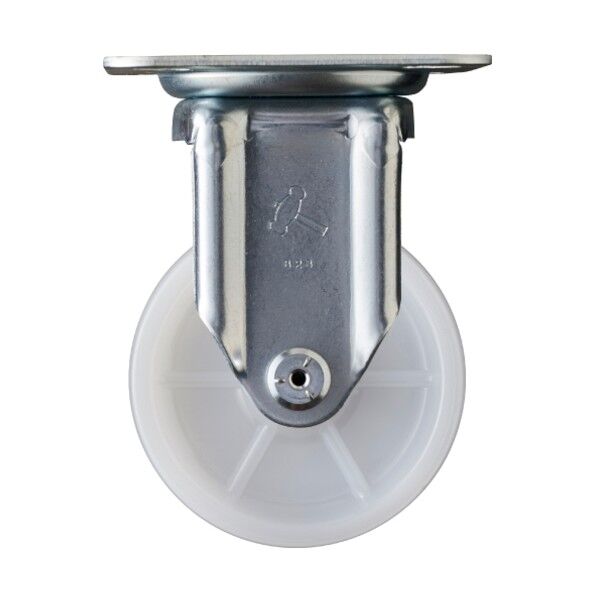 Sシリーズ400タイプ固定ナイロン車100mm 平戸車 400SRPN100 1個