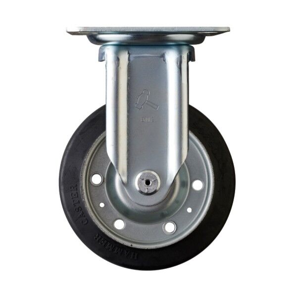 Sシリーズ400タイプ固定ゴム車150mm 平戸車 400SRPR150 1個