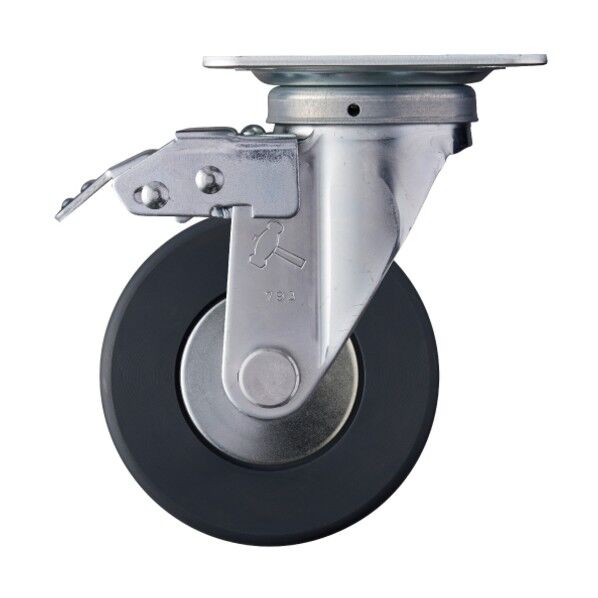 400Sシリーズ方向規制自在MCナイロン車125mm 平戸車 400FASMCB125 1個