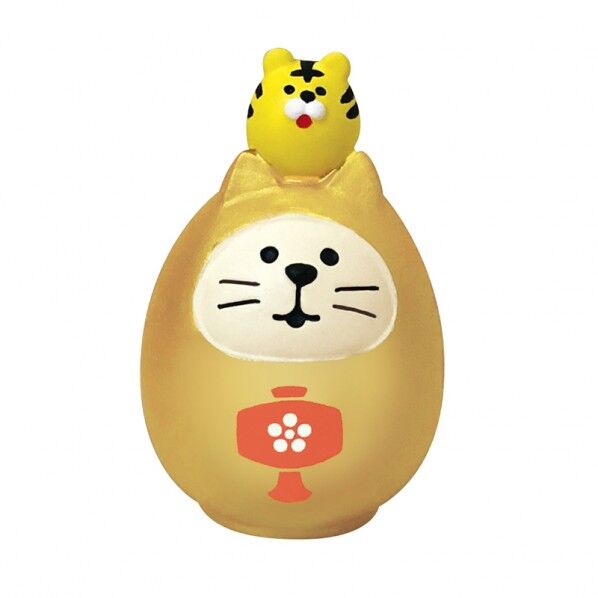 ZCB-43944開運カラー猫だるま金