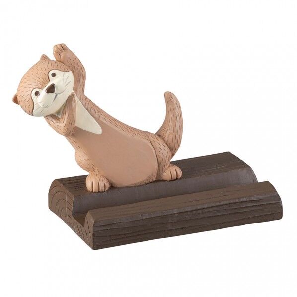 KW-17934カワウソスマホスタントﾞラテ