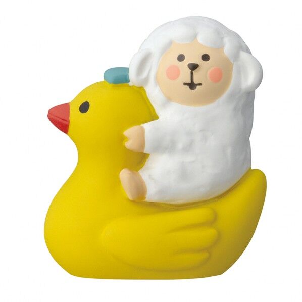 ZCB-86139ひつじとお風呂あひる