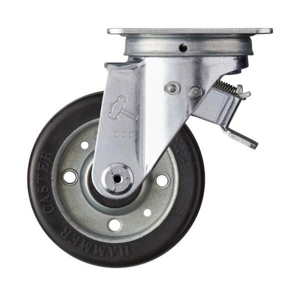 Sシリーズ方向規制自在幅広ゴムB車100mm 平戸車 420F0SWRB100 1個