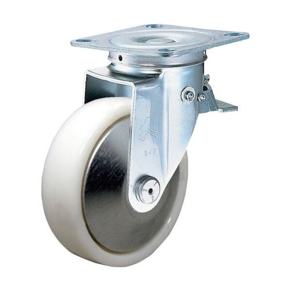 Sシリーズ方向規制自在ナイロンB車150mm 平戸車 420F0SNRB150 1個