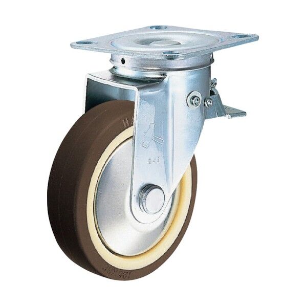 Sシリーズ方向規制自在ウレタンB車100mm 平戸車 420F0SUB100 1個