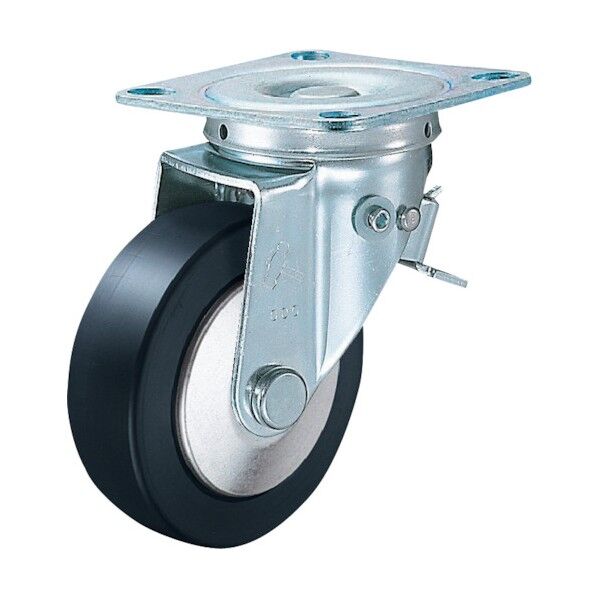 Sシリーズ方向規制自在MCナイロンB車100mm 平戸車 420F0SMCB100 1個