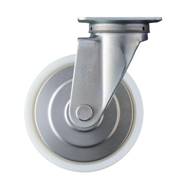 Sシリーズ自在ナイロンB車150mm 平戸車 420SNRB150 1個