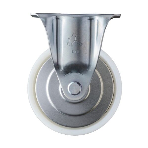 Sシリーズ固定ナイロンB車150mm 平戸車 420SRNRB150 1個