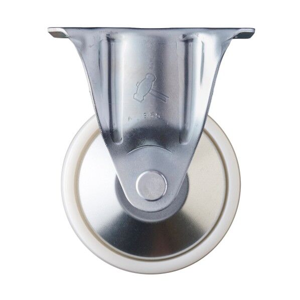 Sシリーズ固定ナイロンB車125mm 平戸車 420SRNRB125 1個