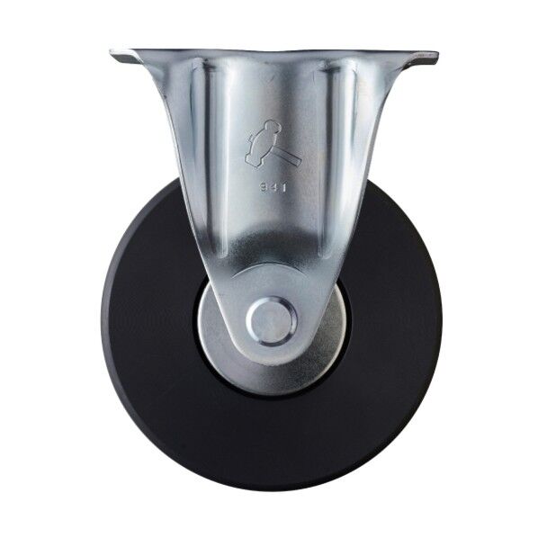 Sシリーズ固定MCナイロンB車150mm 平戸車 420SRMCB150 1個