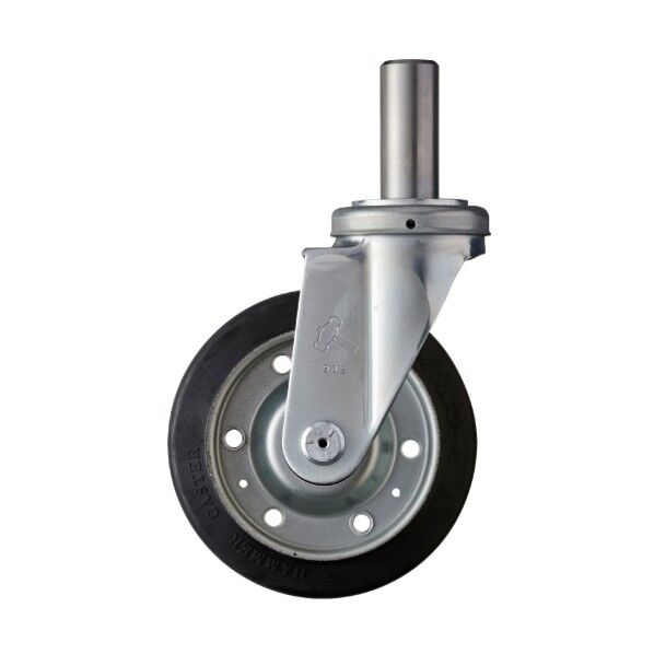 SKシリーズ自在ゴムB車150mm 平戸車 420SKRB150 1個