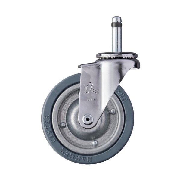 Kシリーズ自在プレスタイヤ車100mm 平戸車 420KPR100 1個