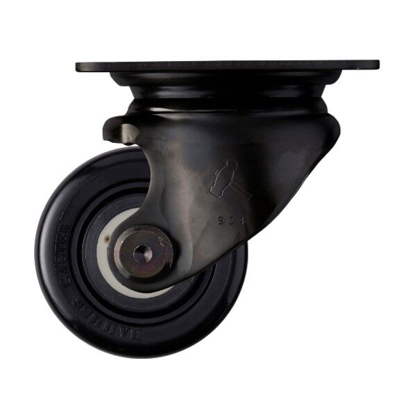 低床式重荷重用 自在 65mm ナイロンB車 5401S-NRB65-BAR01 1点