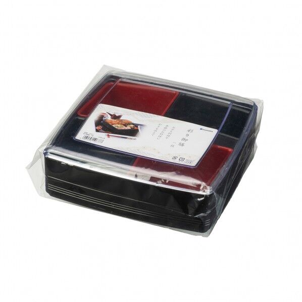 #1067彩り御膳一段ブラック