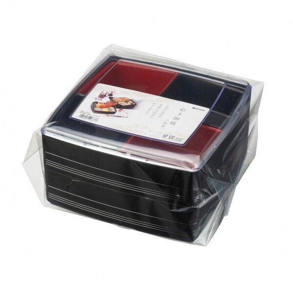 #1068彩り御膳二段重ブラック