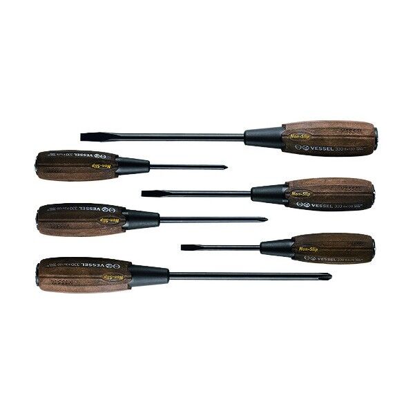 ウッディ貫通ドライバー 6本組