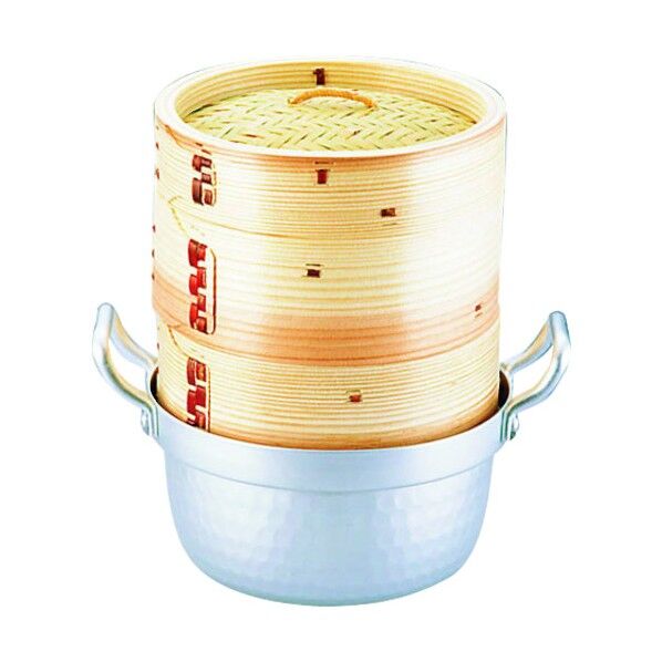 ホクア アルミ ミニ中華セイロ用鍋 15cm用 QSI28015 1個