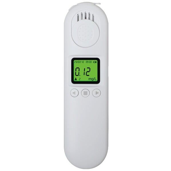 2WAYアルコールチェッカー ホワイト J-BAC認定品