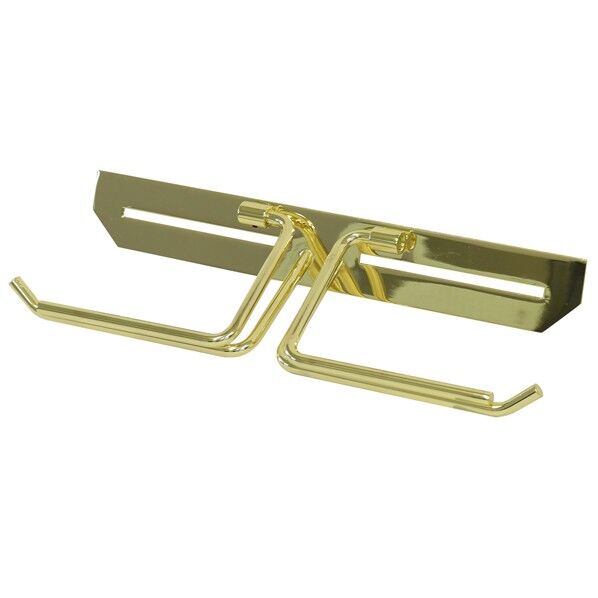 MOJYU 真鍮トイレットペーパーホルダー【Elliot(エリオット)】ダブル(ゴールド) ゴールド PH-032 1台...