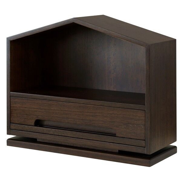 MOJYU インテリアミニ仏壇【Tsuzuri(ツヅリ)】(ブラウン) ブラウン IBA-009 1台...