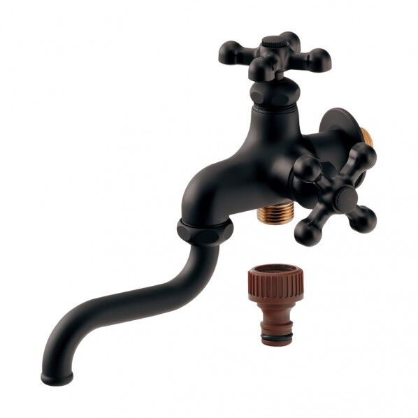 双口自在水栓マットフﾞラック