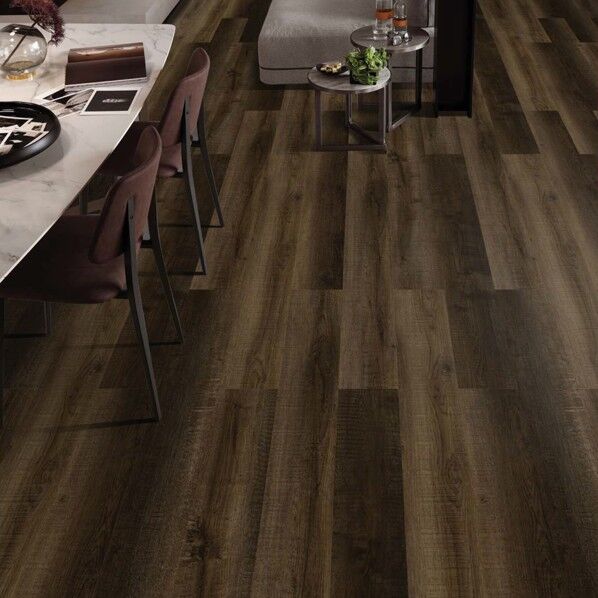 リック SPCフローリング 5mm厚×W183mm×H1230mm バーントヒッコリー 10枚...