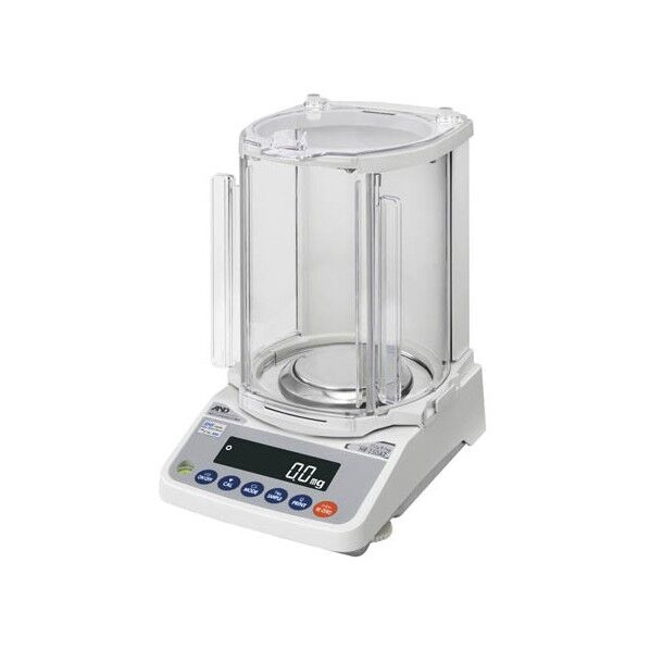 校正用分銅内蔵分析用天びん 198X294X315mm HR251AZ 1点