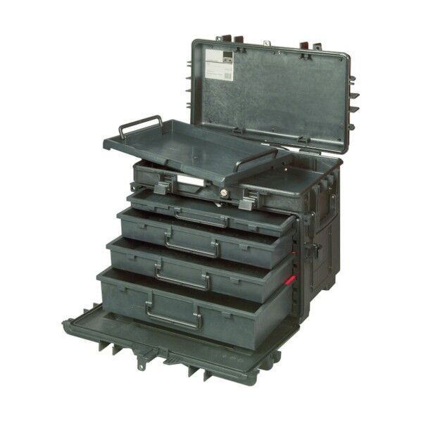 4段式リジットキャスターケース