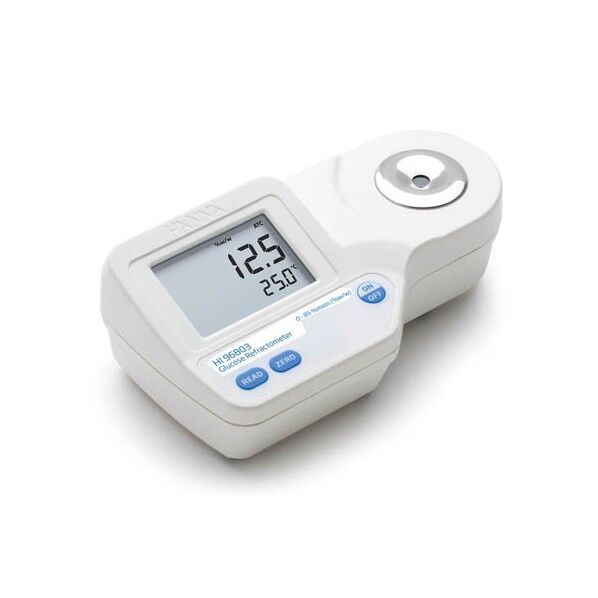ポータブル型 デジタル屈折計 ブドウ糖 HI96803 1点
