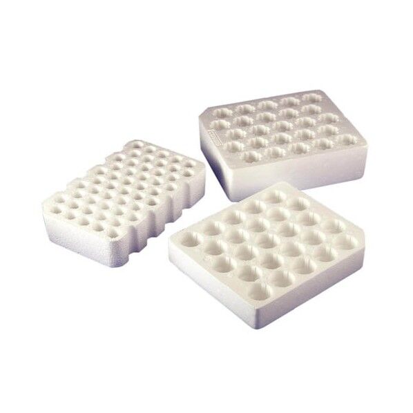 発泡スチロール製遠沈管ラック