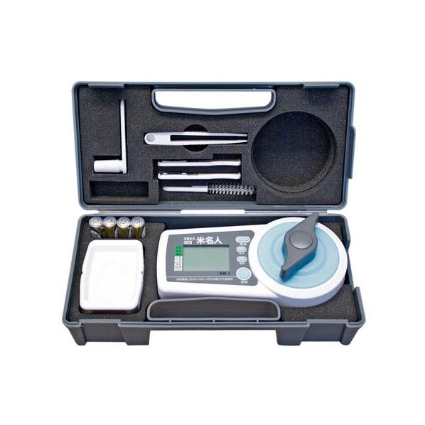 米麦水分測定器 米名人 72×190×100mm KM-1 1本