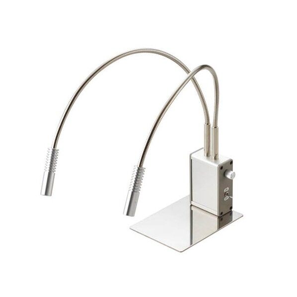 薄型ダブルアームLED照明装置