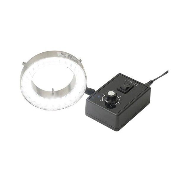ケニス 顕微鏡用LEDリングライト HDR61WJ/LCD-21 1個