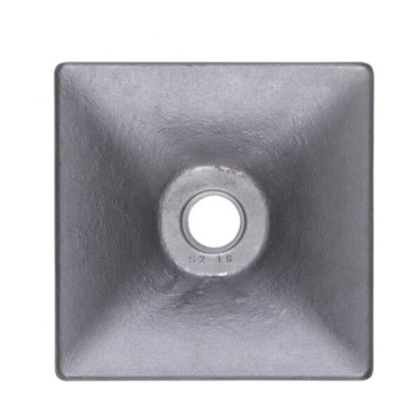 28mm 六角軸タンピングプレート(200x200mm)